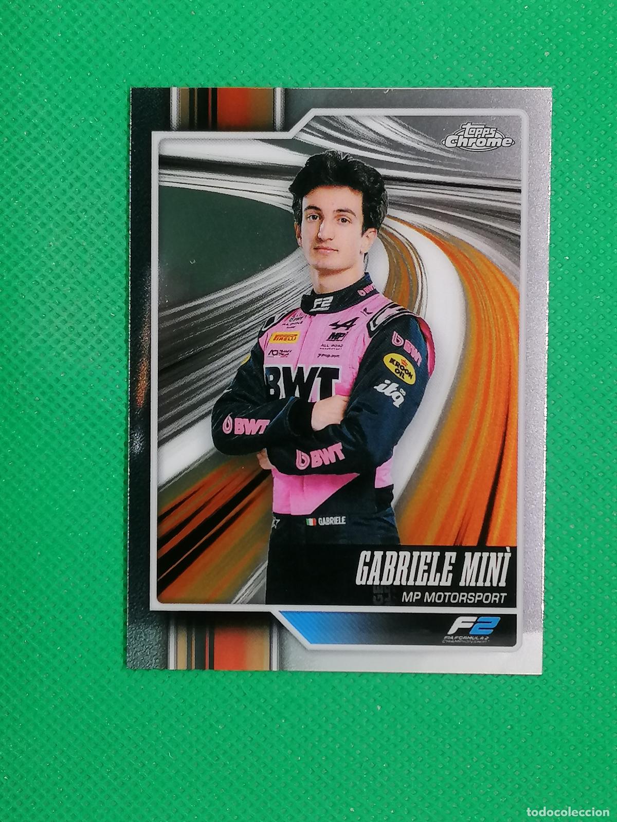 Coleccionismo deportivo: 28 GABRIELE MINI MP MOTORSPORT F2 ⚽ TOPPS CHROME FORMULA 1 F1 2026 2027 26 27 ⚽
