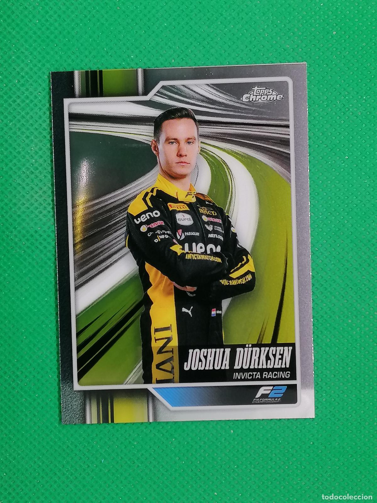 Coleccionismo deportivo: 24 JOSHUA DURKSEN INVICTA F2 ⚽ TOPPS CHROME FORMULA 1 F1 2026 2027 26 27 ⚽
