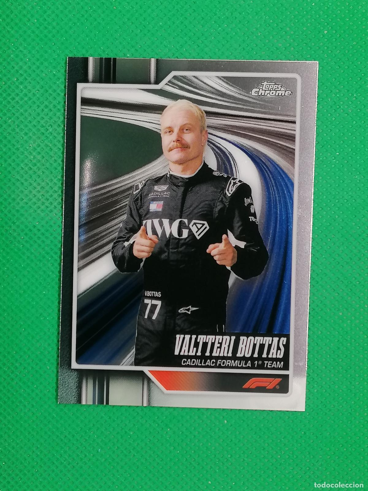 Coleccionismo deportivo: 22 VALTTERI BOTTAS CADILLA F1 ⚽ TOPPS CHROME FORMULA 1 F1 2026 2027 26 27 ⚽