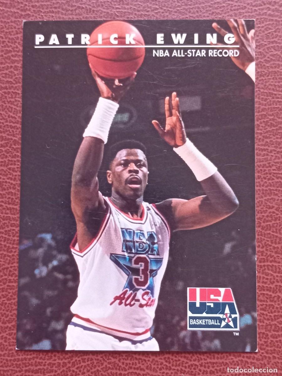 Coleccionismo deportivo: Card 25 Patrick Ewing Skybox 1992 USA Basketball