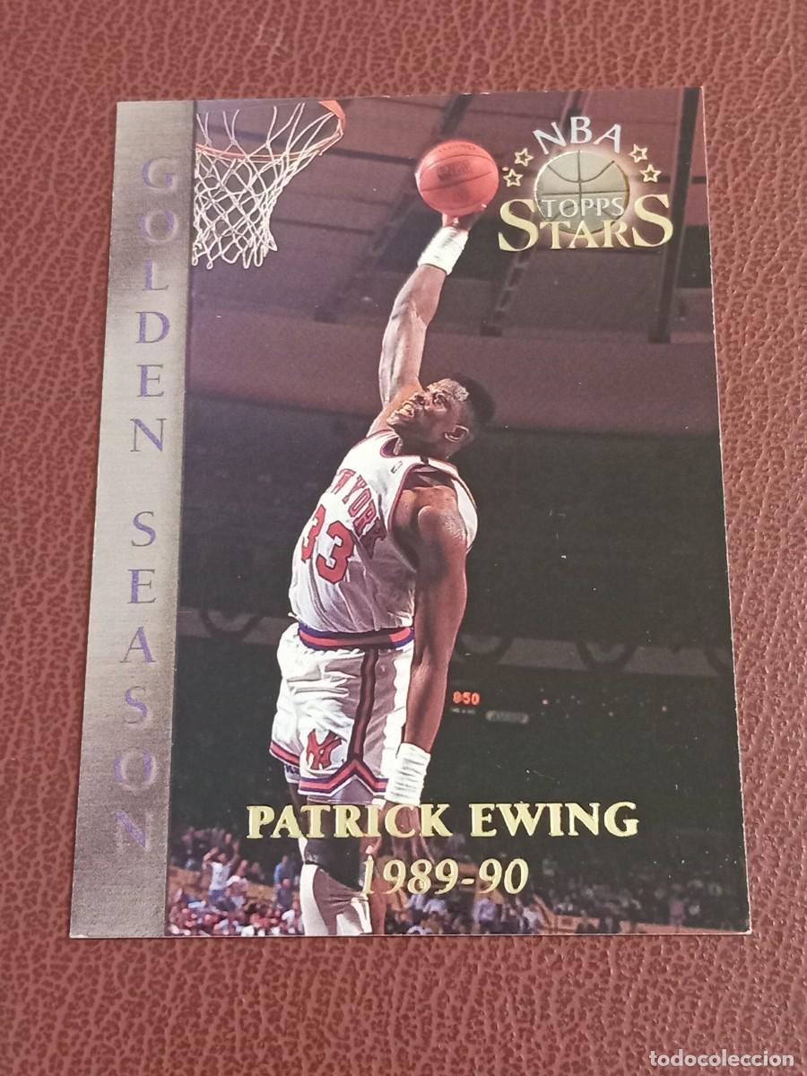 Coleccionismo deportivo: Card 66 Patrick Ewing Topps Stars 1996