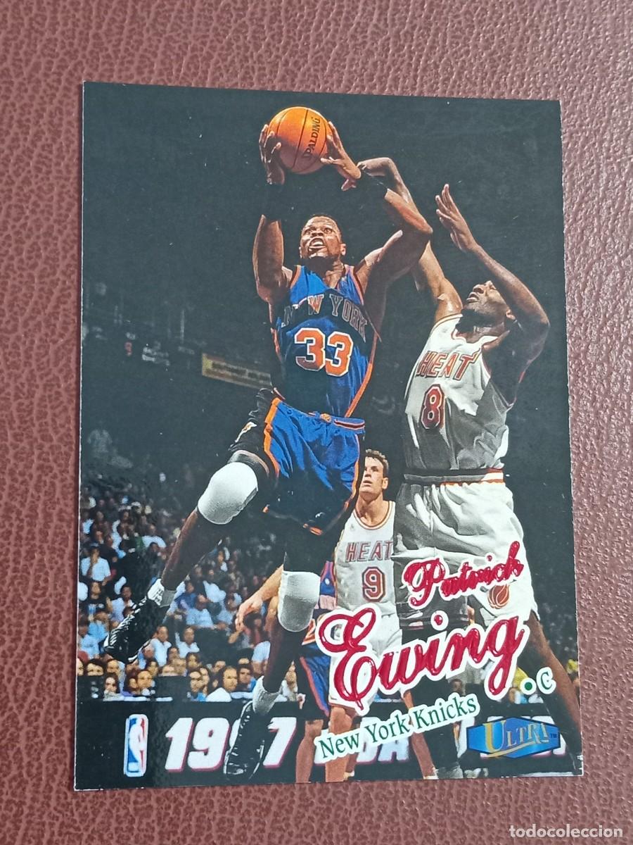 Coleccionismo deportivo: Card 63 Patrick Ewing Fleer Ultra 1997-98