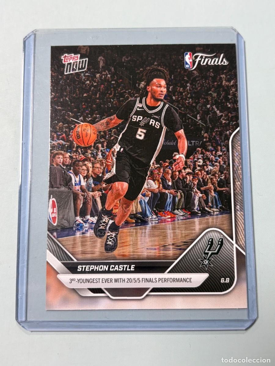 Coleccionismo deportivo: STEPHON CASTLE - 2025-26 NBA TOPPS NOW&reg; - CARD 333