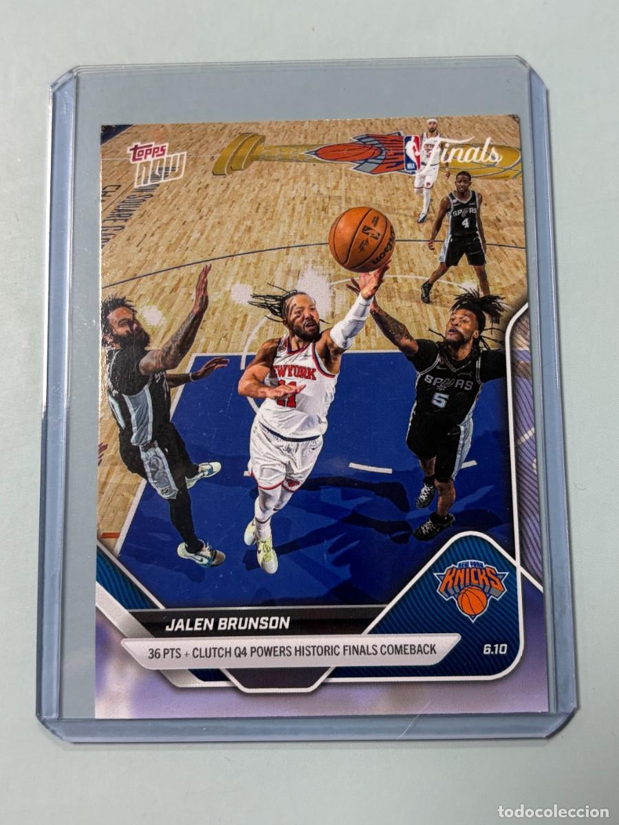 Coleccionismo deportivo: JALEN BRUNSON - 2025-26 NBA TOPPS NOW&reg; - CARD 337