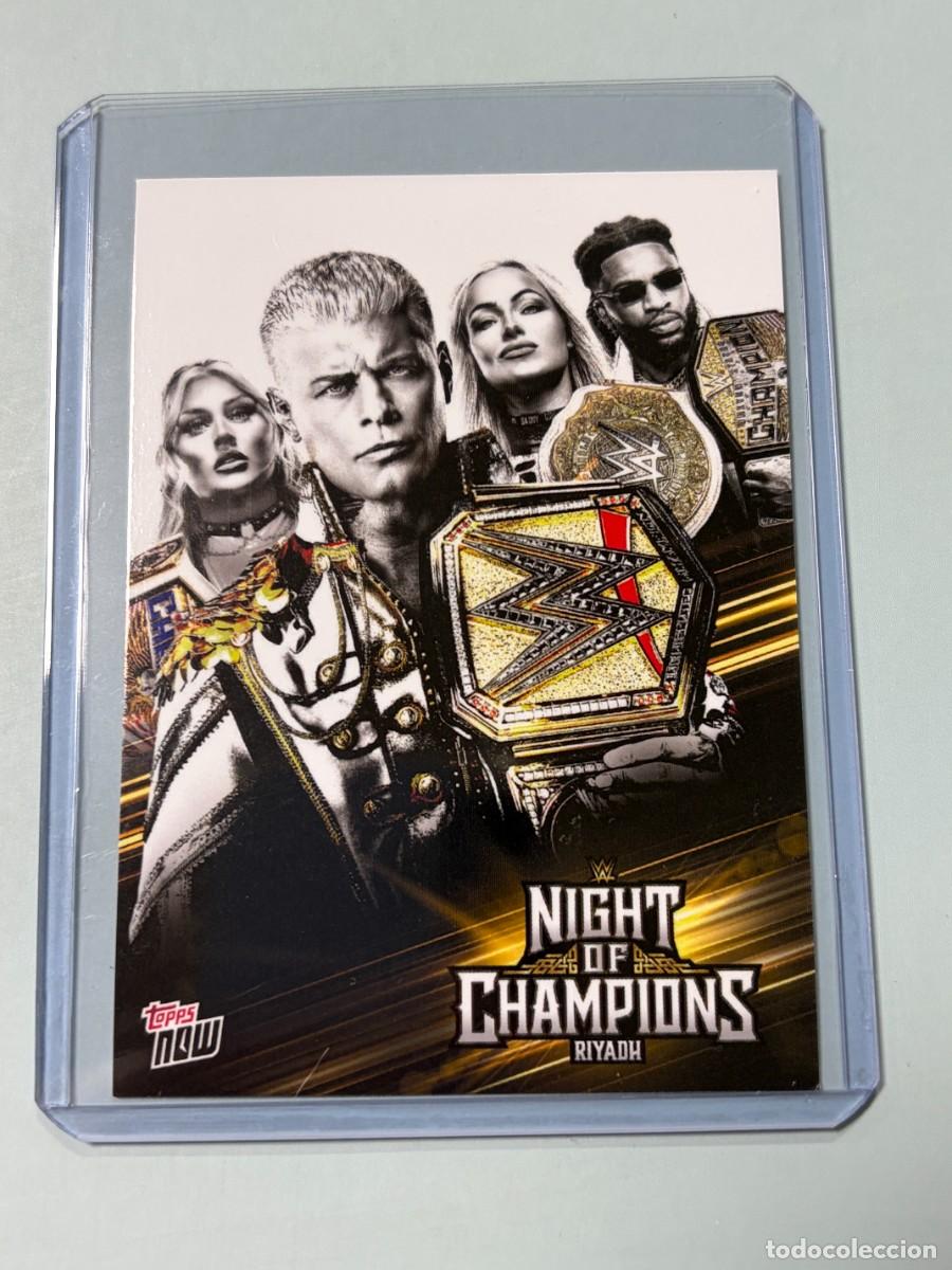Coleccionismo deportivo: NIGHT OF CHAMPIONS - 2026 WWE TOPPS NOW&reg; - CARD NOCH