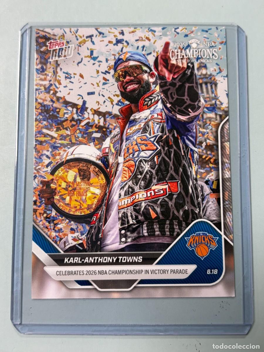 Coleccionismo deportivo: KARL-ANTHONY TOWNS - 2025-26 NBA TOPPS NOW&reg; - CARD OS02 - PR: 14197