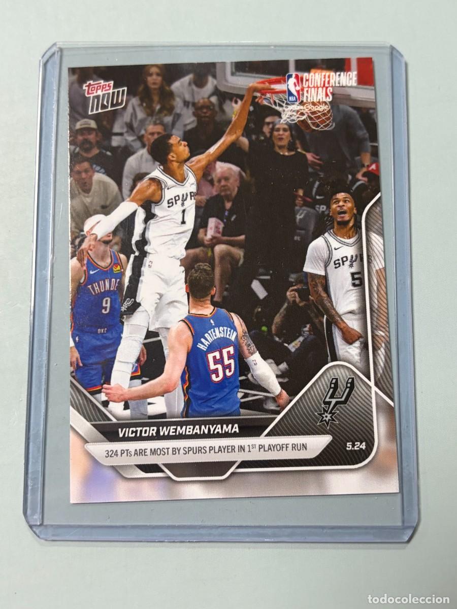 Coleccionismo deportivo: VICTOR WEMBANYAMA - 2025-26 NBA TOPPS NOW&reg; - CARD 320