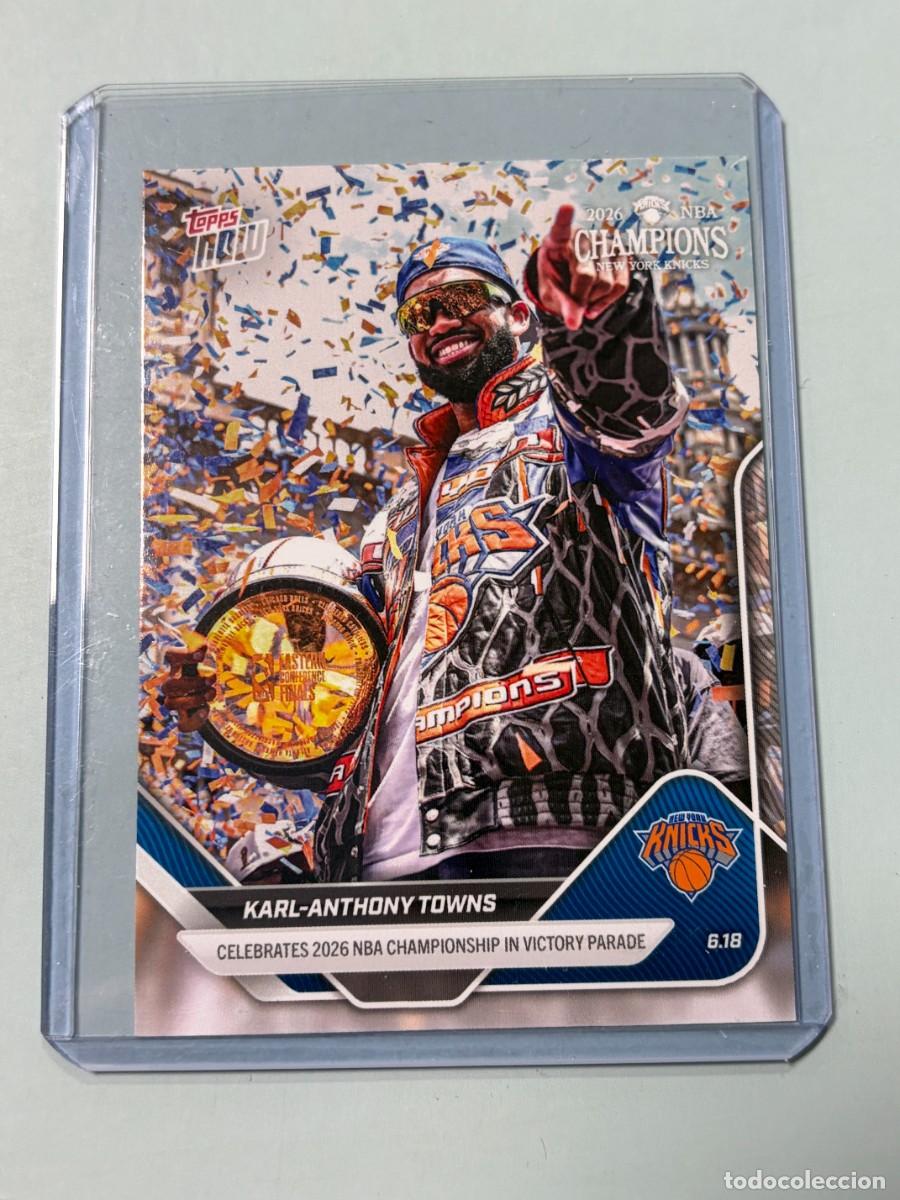 Coleccionismo deportivo: KARL-ANTHONY TOWNS - 2025-26 NBA TOPPS NOW&reg; - CARD OS02 - PR: 14197