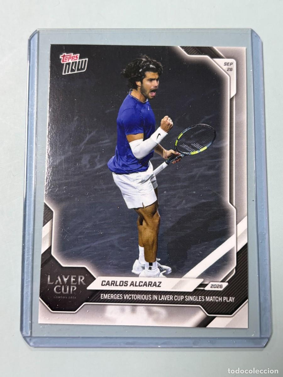 Coleccionismo deportivo: CARLOS ALCARAZ - 2026 TOPPS NOW&reg; TENNIS - CARD 27