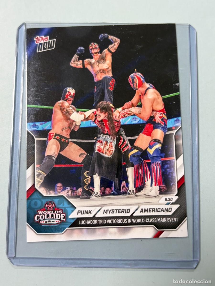 Coleccionismo deportivo: CM PUNK/REY MYSTERIO/EL GRANDE AMERICANO - 2026 WWE TOPPS NOW&reg; - CARD 104