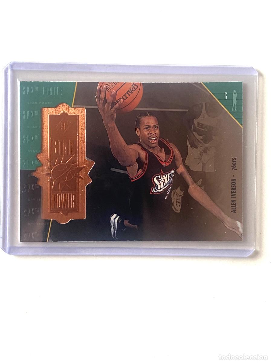 Coleccionismo deportivo: Carta Allen Iverson 98-99 Upper Deck SPx /5400