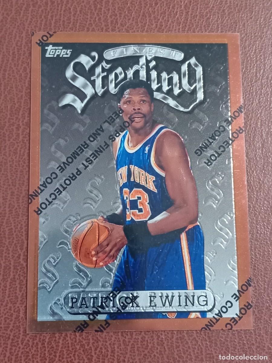 Coleccionismo deportivo: Card 44 Patrick Ewing Topps Sterling 1996-97