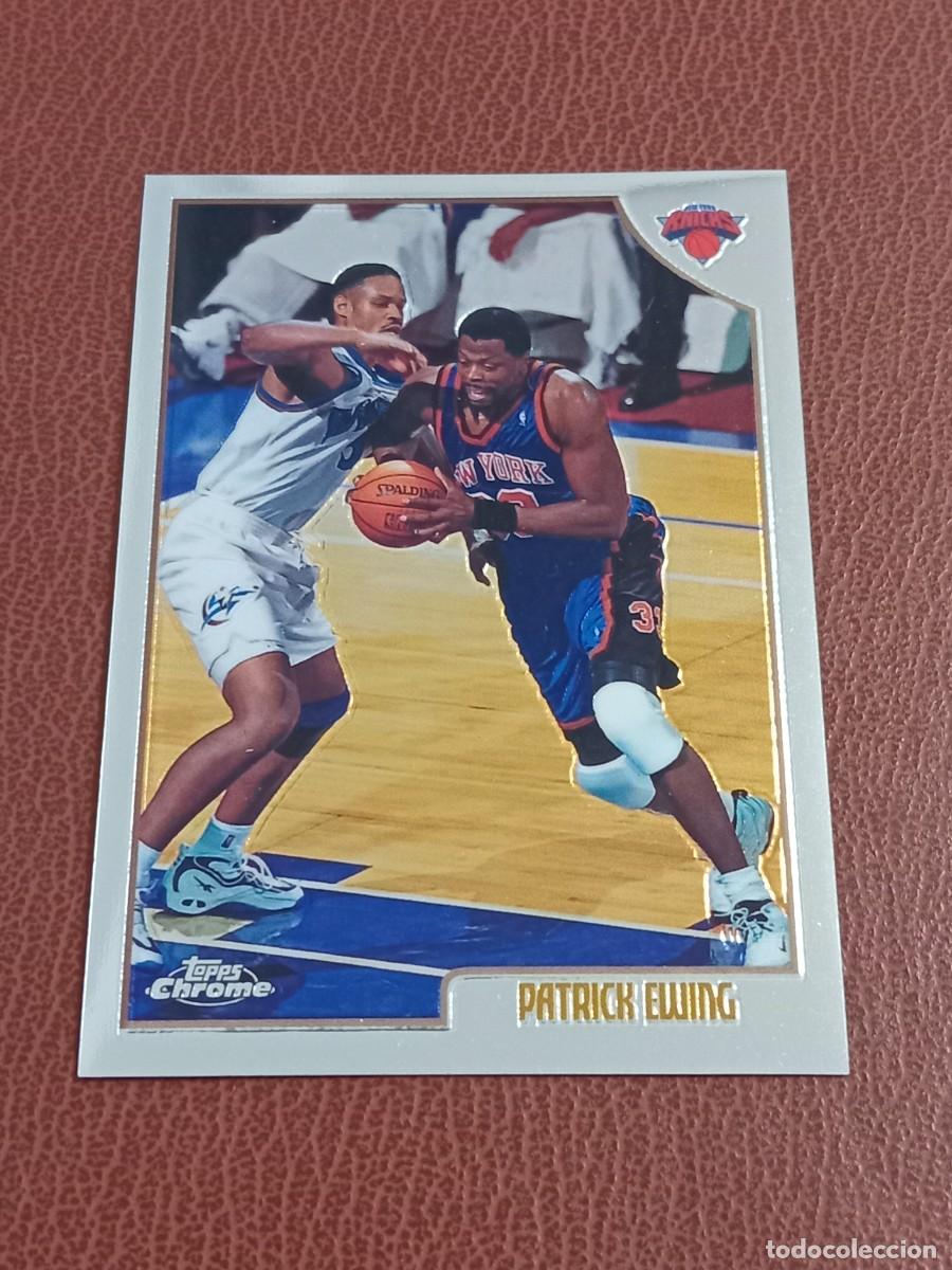 Coleccionismo deportivo: Card 40 Patrick Ewing Topps Chrome 1998-99