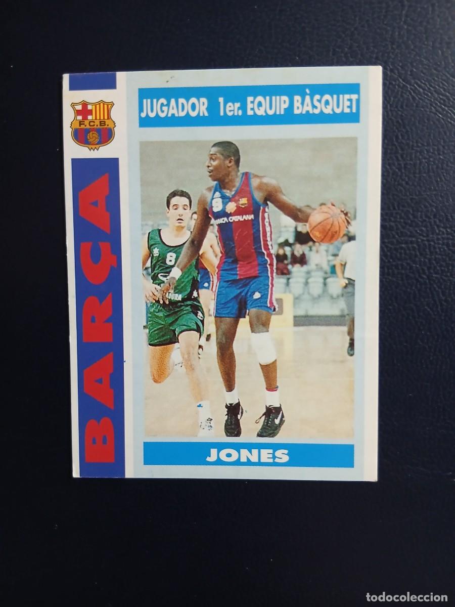 Coleccionismo deportivo: 74 MIKE JONES PRIMER EQUIP B&Agrave;SQUET CROMO BARCELONA BALONCESTO 1992-1993 COLECCI&Oacute;N BAR&Ccedil;A LIGA 92-93