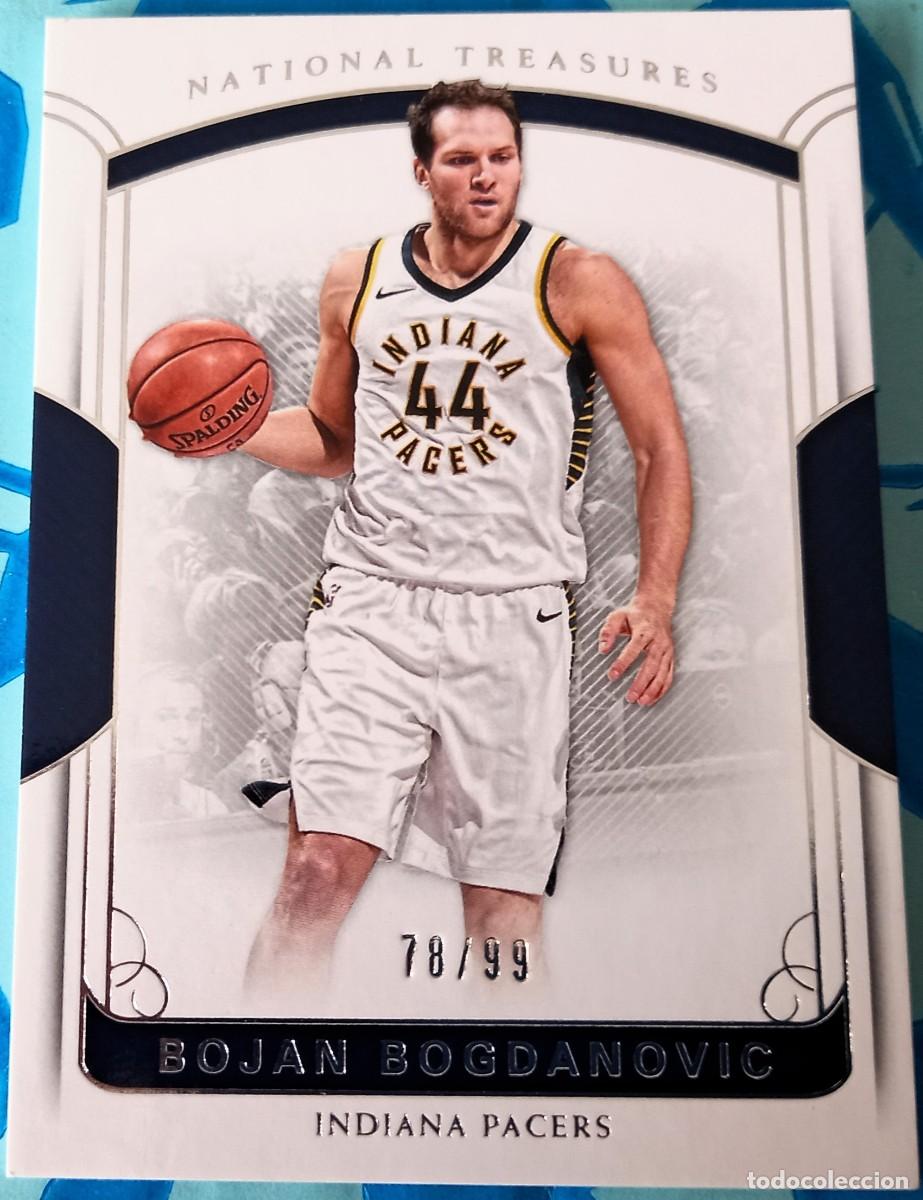 Coleccionismo deportivo: Bojan Bogdanovic Indiana Pacers Panini National Treasures 78/99
