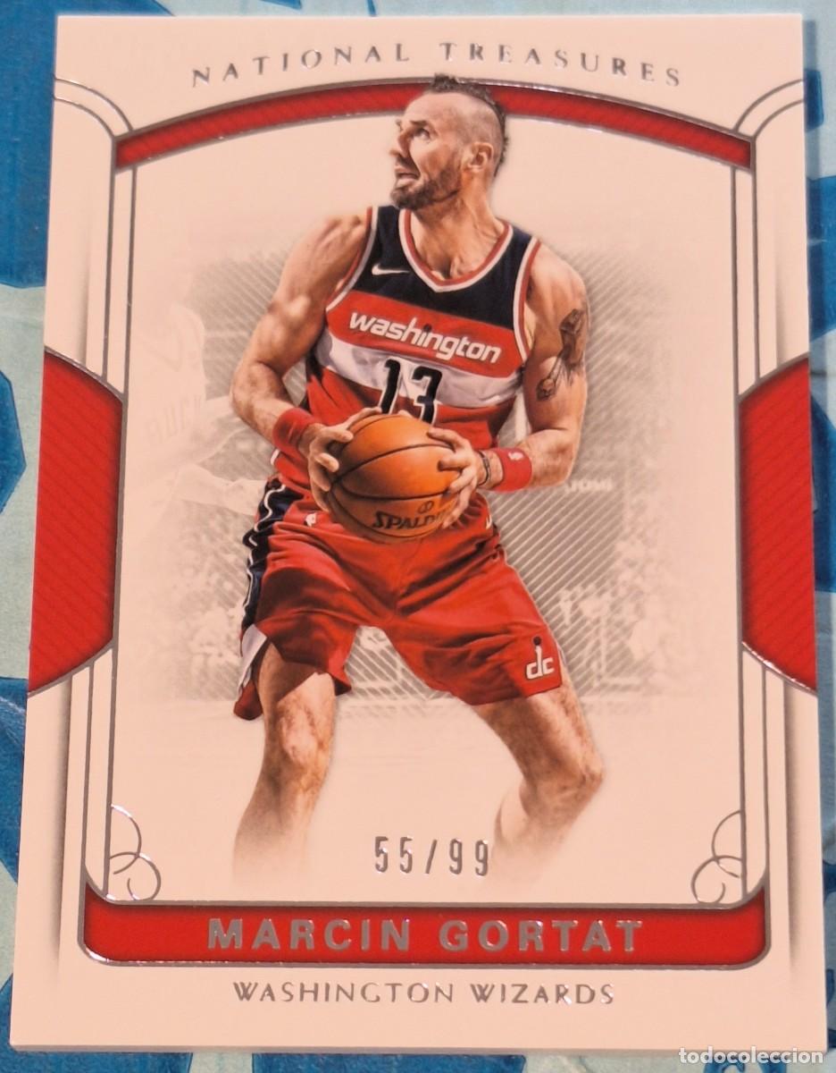 Coleccionismo deportivo: Marcin Gortat Washington Wizards Panini National Treasures 55/99