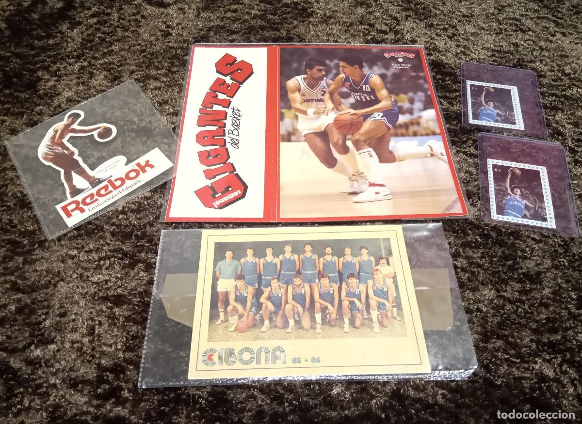 Coleccionismo deportivo: CROMO CROMOS PEGATINA PEGATINAS DRAZEN PETROVIC GIGANTES DEL BASKET CLESA LETONA REEBOK PRECIO FIJO