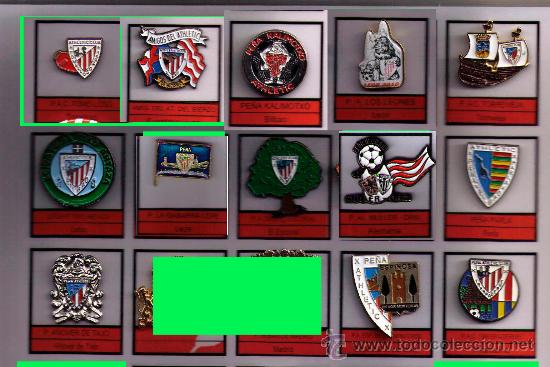 Pins Futbol Peñas Athletic Club Bilbao Comprar En Todocoleccion 30485302