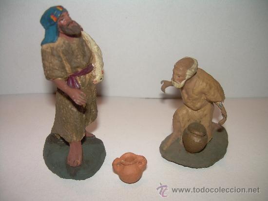 Figuras de Bel&eacute;n: ANTIGUAS FIGURAS DE BARRO - Foto 1