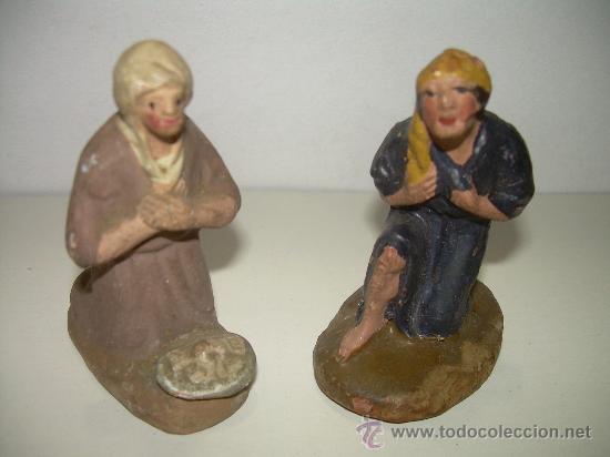 Figuras de Bel&eacute;n: ANTIGUAS FIGURAS DE BARRO - Foto 1