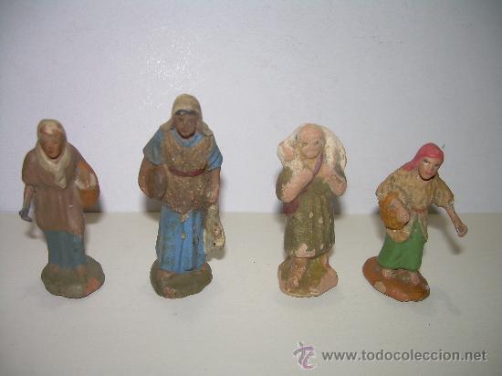 Figuras de Bel&eacute;n: ANTIGUAS FIGURAS DE BARRO - Foto 1