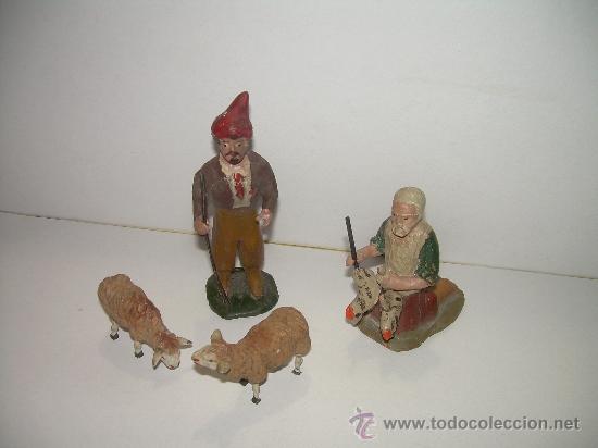 Figuras de Bel&eacute;n: ANTIGUAS FIGURAS  DE BARRO - Foto 1