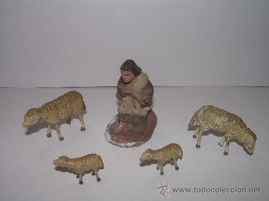 Figuras de Bel&eacute;n: CONJUNTO DE FIGURAS DE TERRACOTA - Foto 1