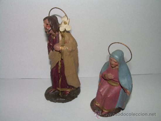 Figuras de Bel&eacute;n: ANTIGUAS FIGURAS DE BARRO - Foto 1