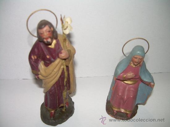 Figuras de Bel&eacute;n: ANTIGUAS FIGURAS DE BARRO - Foto 2