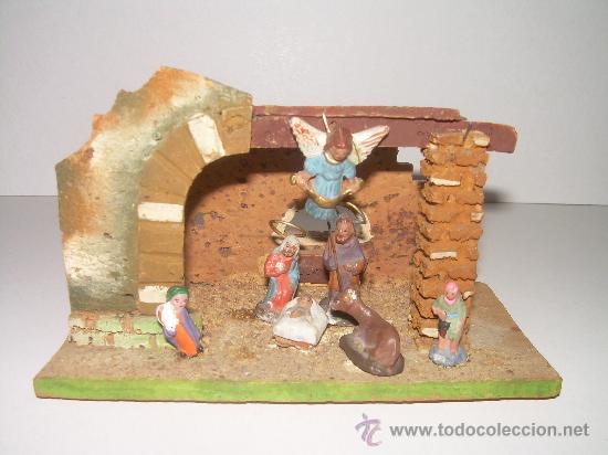 Figuras de Bel&eacute;n: ANTIGUAS FIGURAS DE BARRO - Foto 1