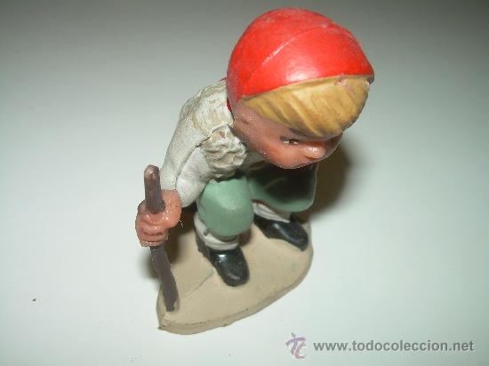 Figuras de Bel&eacute;n: FIGURA DE PLASTICO.......CAGANER. - Foto 1