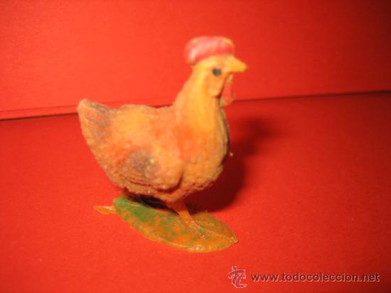 Figuras de Bel&eacute;n: GALLO Y POLLITO PARA BELEN PLASTICO - Foto 2