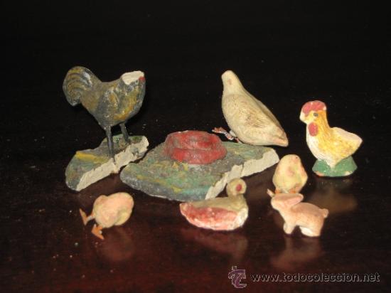 Figuras de Bel&eacute;n: LOTE DE ANIMALITOS PARA RESTAURAR - Foto 1