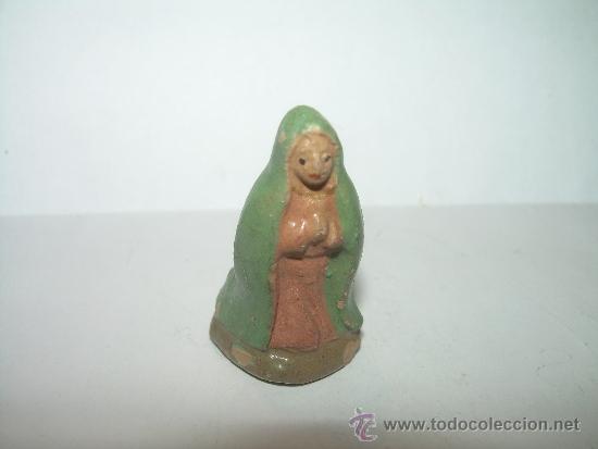 Figurines pour Cr&egrave;ches de No&euml;l: ANTIGUA FIGURA DE TERRACOTA.