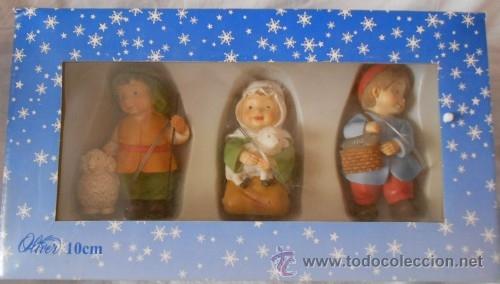Figuras de Bel&eacute;n: PASTORES CABEZONES DE OLIVER - Foto 1