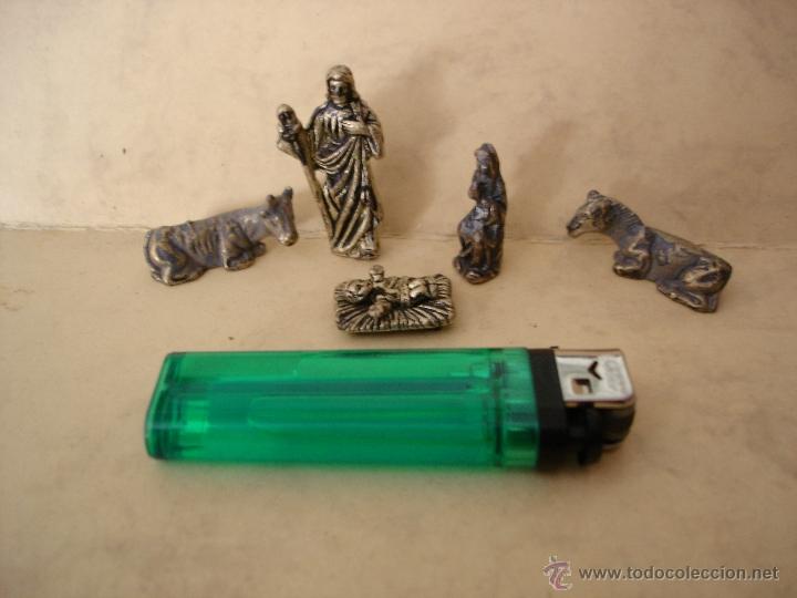 Figuras de Bel&eacute;n: DIMINUTAS FIGURAS DE BELEN EN BRONCE - Foto 1