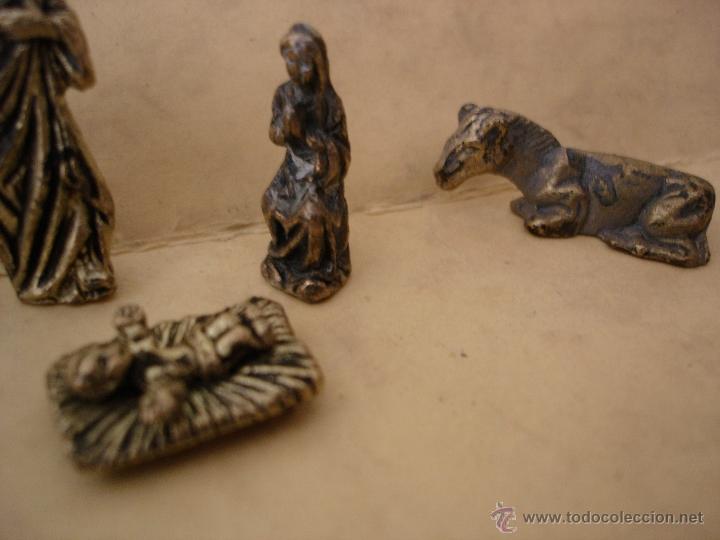 Figuras de Bel&eacute;n: DIMINUTAS FIGURAS DE BELEN EN BRONCE - Foto 3