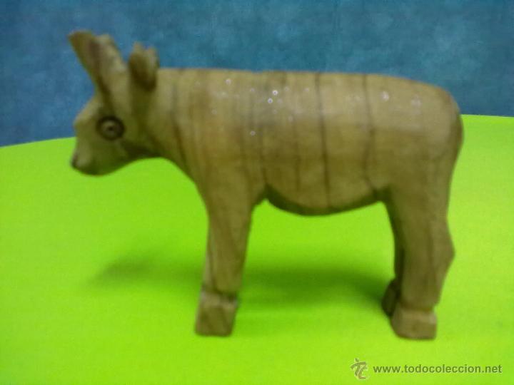 Figuras de Bel&eacute;n: BUEY TALLA MADERA - Foto 1