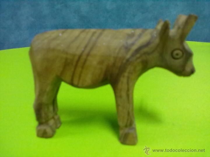 Figuras de Bel&eacute;n: BUEY TALLA MADERA - Foto 2