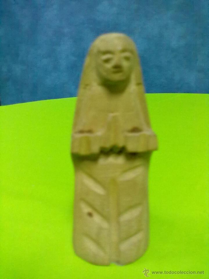 Figuras de Bel&eacute;n: MARIA VIRGEN TALLA MADERA - Foto 1