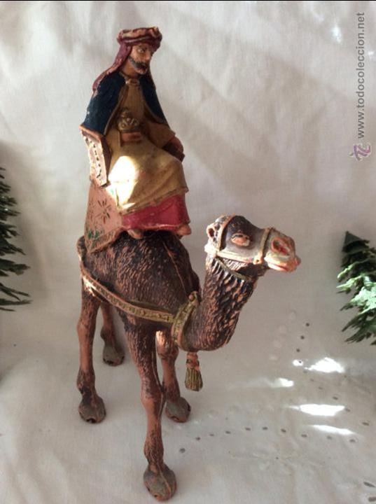 Reyes Magos En Camellos Realizados En Plástico Vendido En Venta Directa 51635636 