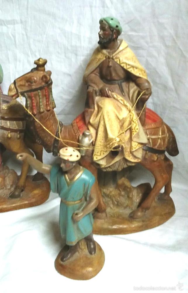 Los 3 Reyes Magos Estuco Policromado Arte Cris Vendido En Venta Directa 56128735 