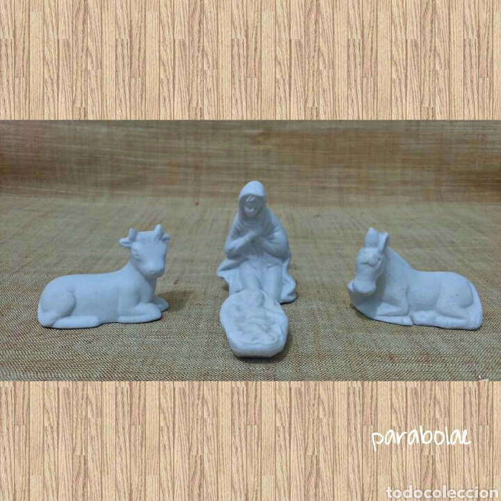 Figuras de Bel&eacute;n: ~ SET LOTE DE NACIMIENTO EN BISCUIT ~ - Foto 1