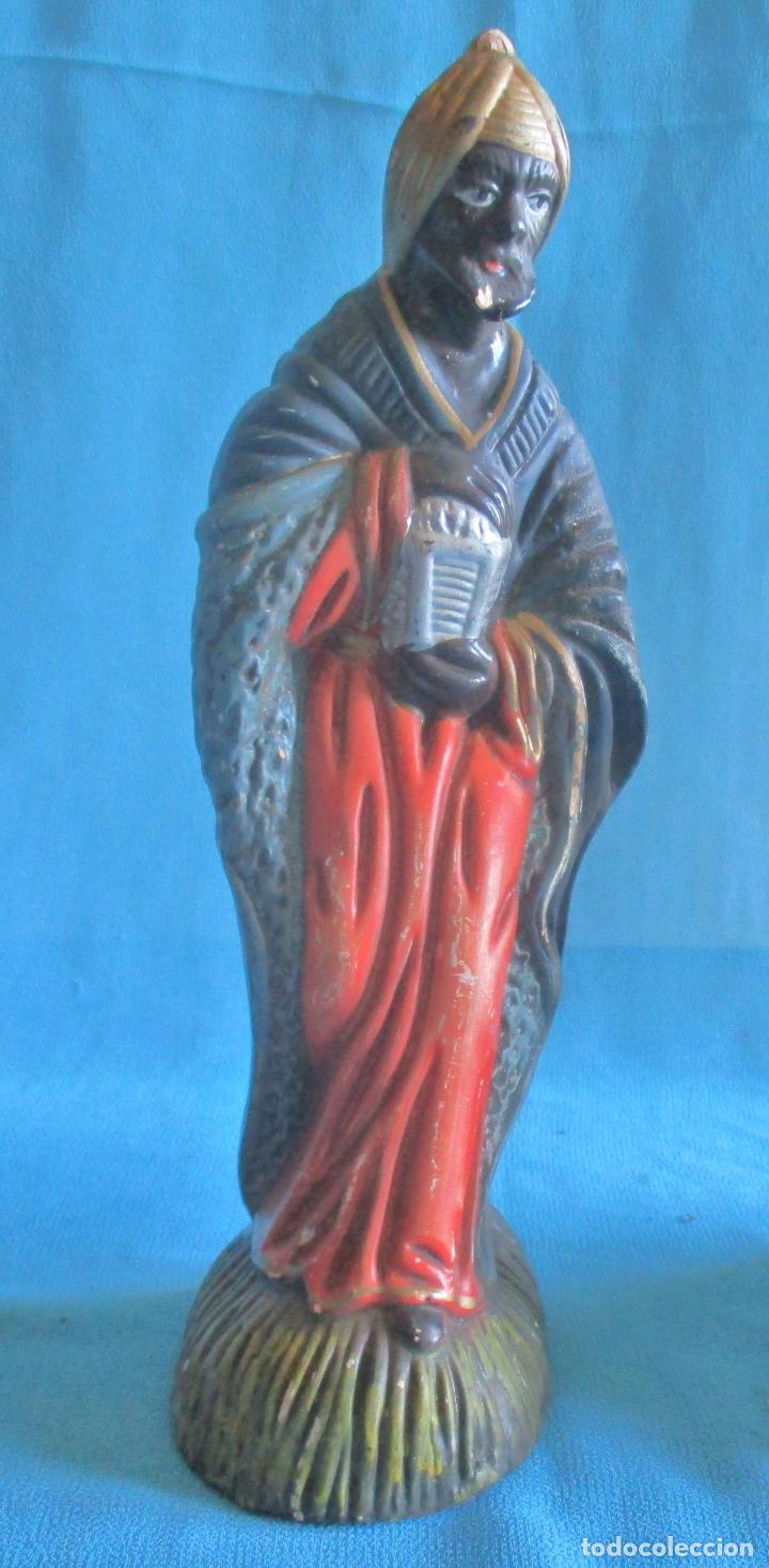Figuras de Bel&eacute;n: CUATRO FIGURAS DE BELEN DE BARRO, - Foto 5
