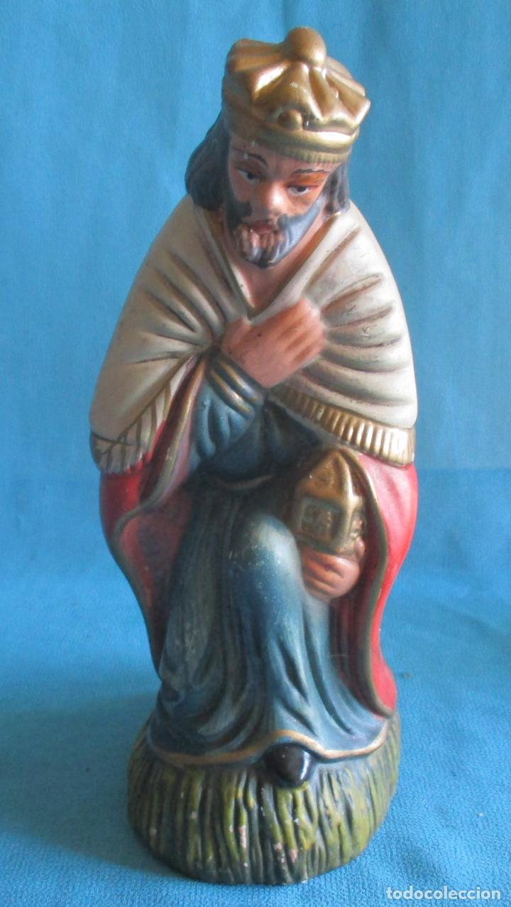 Figuras de Bel&eacute;n: CUATRO FIGURAS DE BELEN DE BARRO, - Foto 6