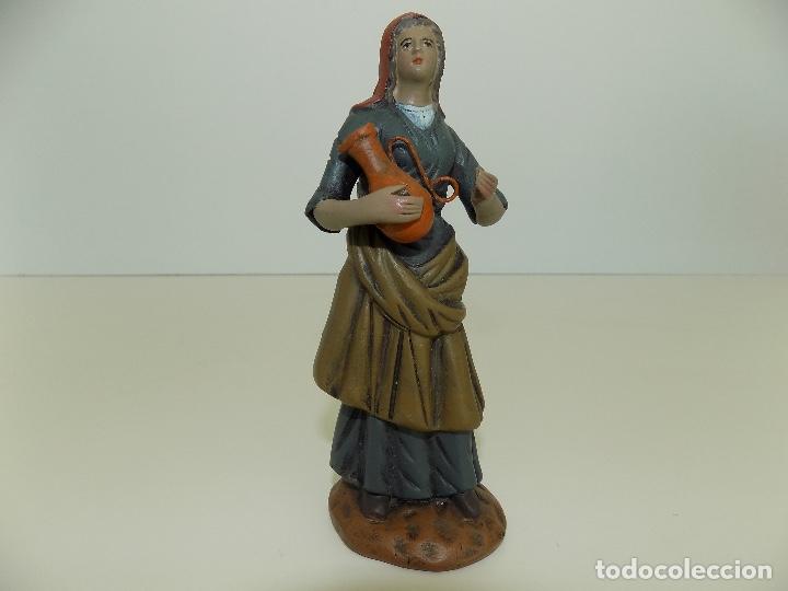 Figuras de Bel&eacute;n: Figura para el Belen. Marca Artesania Serrano Murcia. Original a&ntilde;os 1980/90. Nuevo!