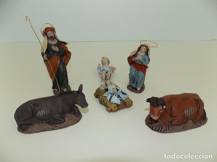 Figurines pour Cr&egrave;ches de No&euml;l: Misterio/Nacimiento completo- Belen. Original a&ntilde;os 1980/90. Nuevo, a estrenar!