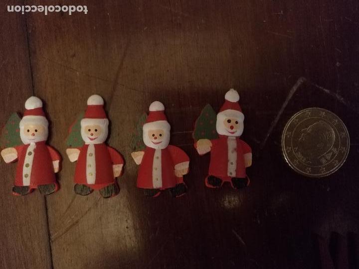 4 Figuras Navideñas De Madera Para Decoracion D - Comprar Figuras De ...