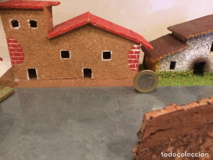 Figuras de Bel&eacute;n: Belen - Edificaciones de corcho - Foto 2