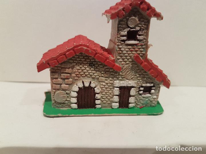 Figuras de Pres&eacute;pios: antiguo casa belen nacimiento a&ntilde;os 60/70 PVC buen estado ver fotos